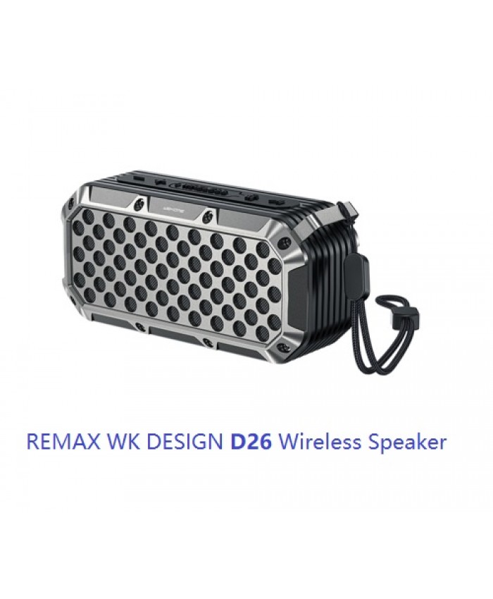 Remax WK Design D26 Hushy Series Wireless Bluetoth Speaker IPX5 Waterproof
